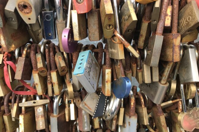 Lockdown – locks in Bakewell